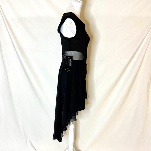 BEBE Raglan Sleeve Peplum Dress - Picture 4 of 6